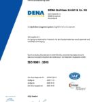 Zertifikat nach ISO 9001 - Gültig bis 2028