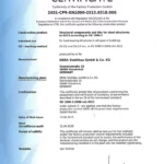 Conformity FPC according to DIN EN 1090-EXC4