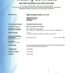 Welding certificate according to DIN EN 1090-2-EXC4